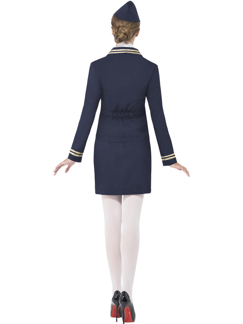 Airways Attendant Costume, Blue 2