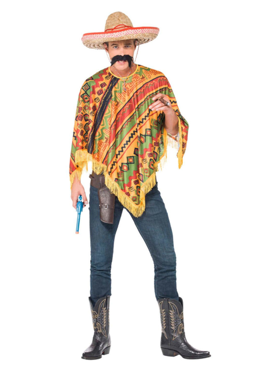 Poncho & Moustache, Orange - 5