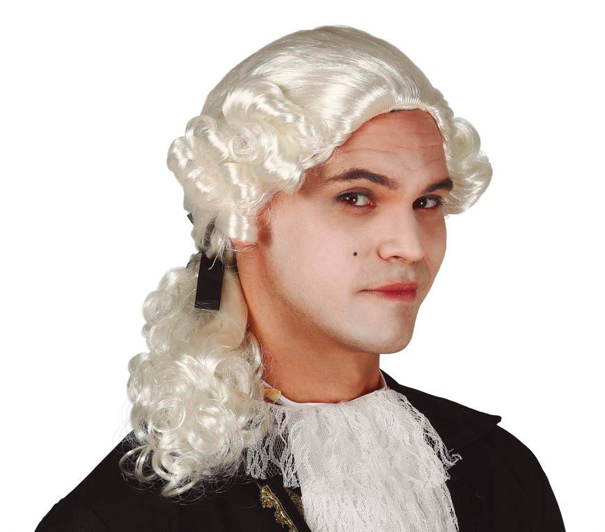 18TH CENTURY MAN WIG IN BOX