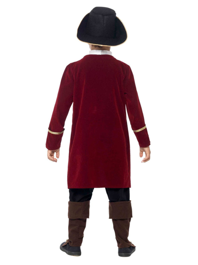 Deluxe Pirate Captain Costume, Black - 3