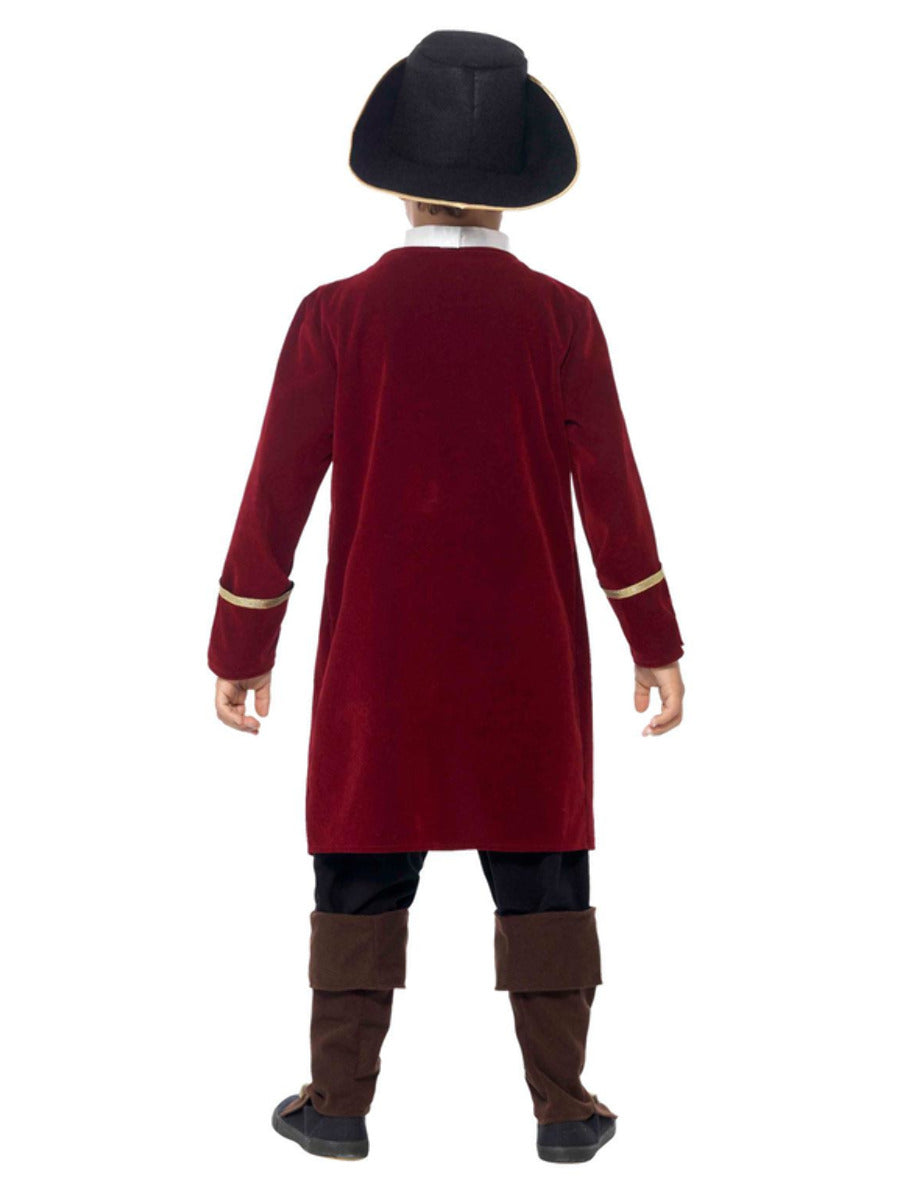 Deluxe Pirate Captain Costume, Black - 3