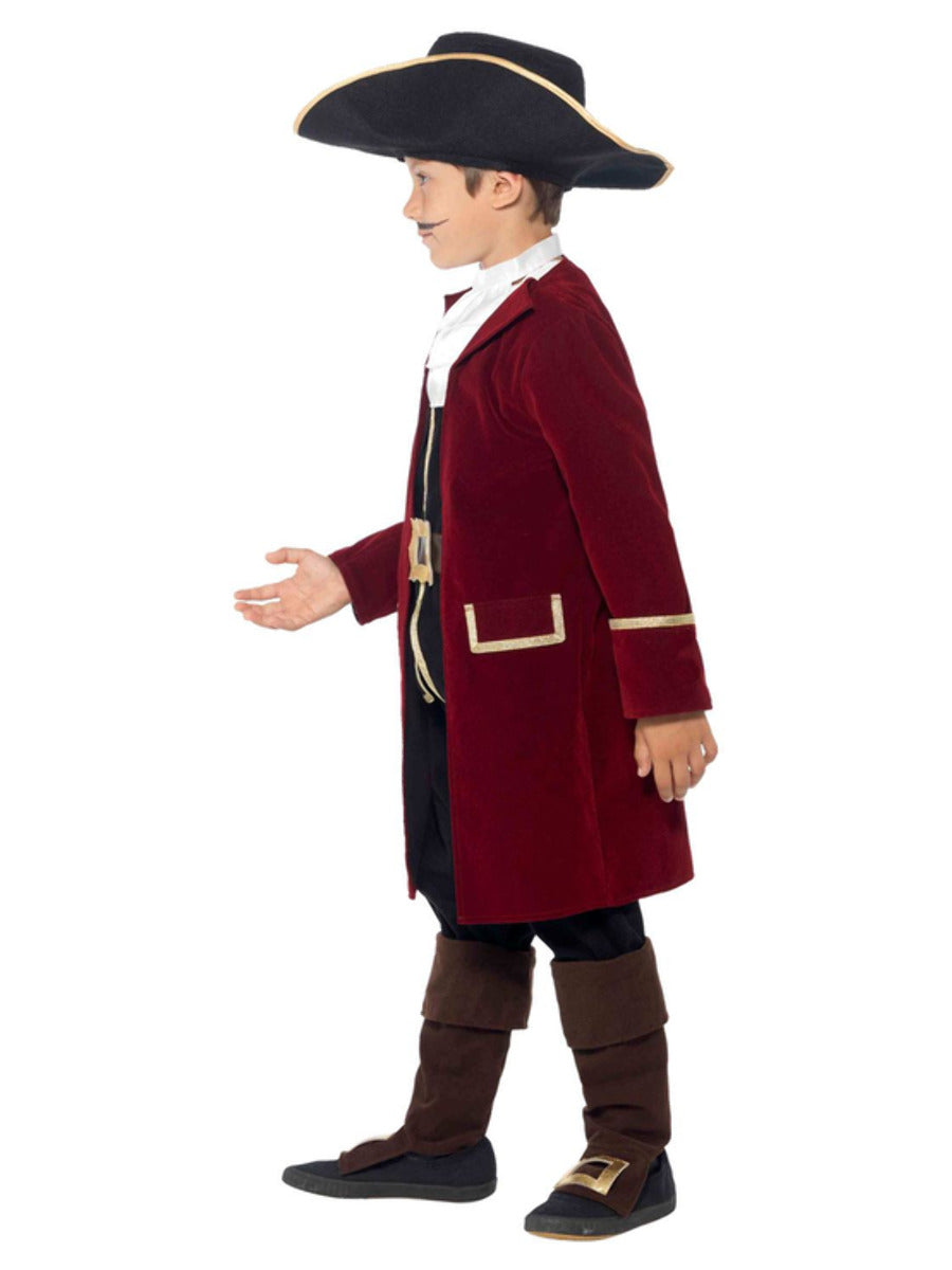 Deluxe Pirate Captain Costume, Black - 4