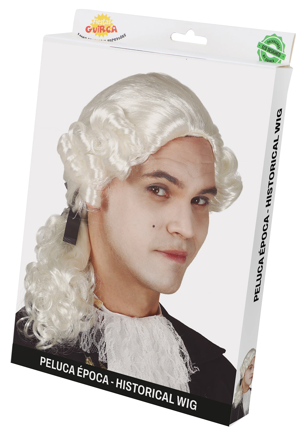18TH CENTURY MAN WIG IN BOX