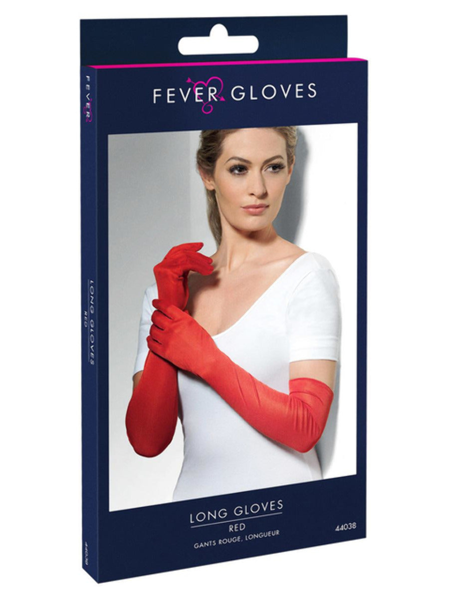Gloves, Red - 3