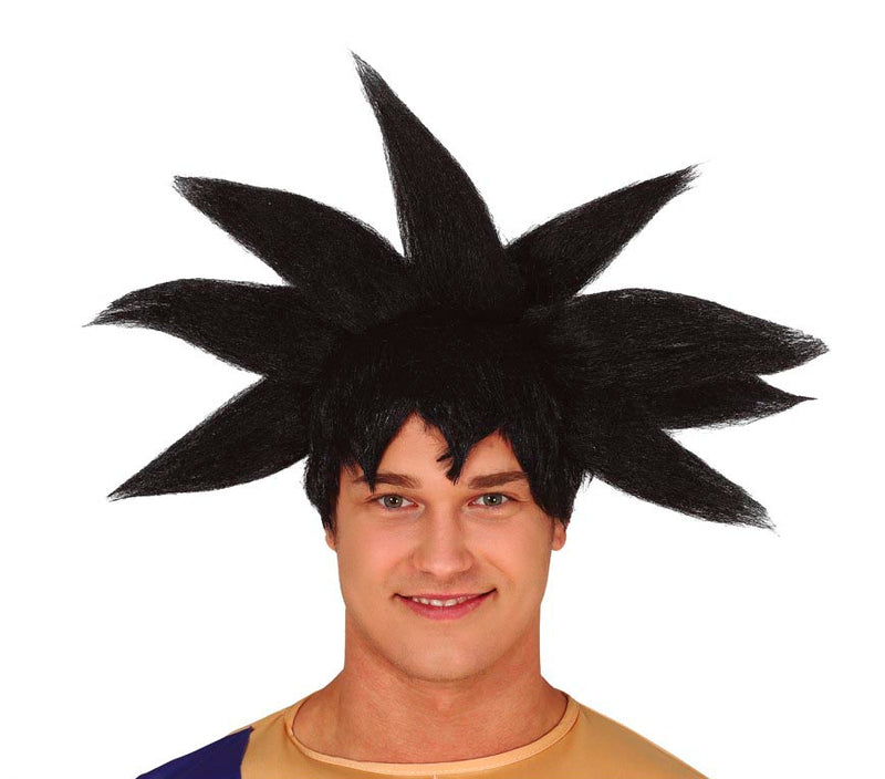 BLACK SPACE WARRIOR WIG IN BOX