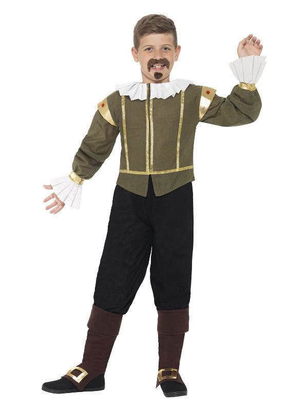 Shakespeare Costume, Green - 2
