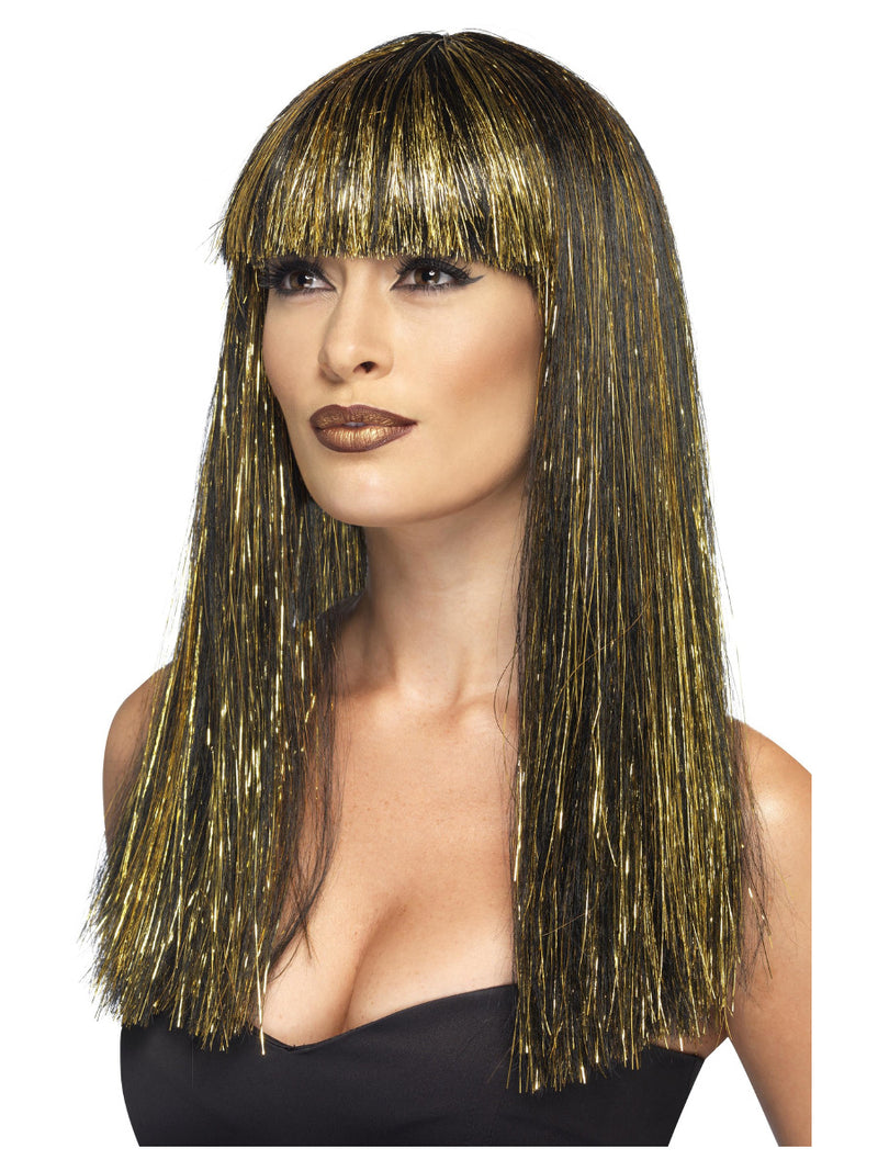 Egyptian Goddess Wig, Black - 1