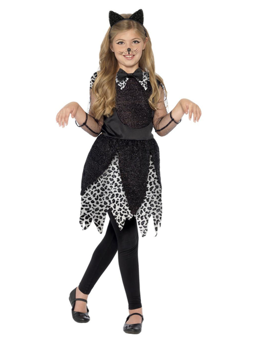 Deluxe Midnight Cat Costume, Black - 5