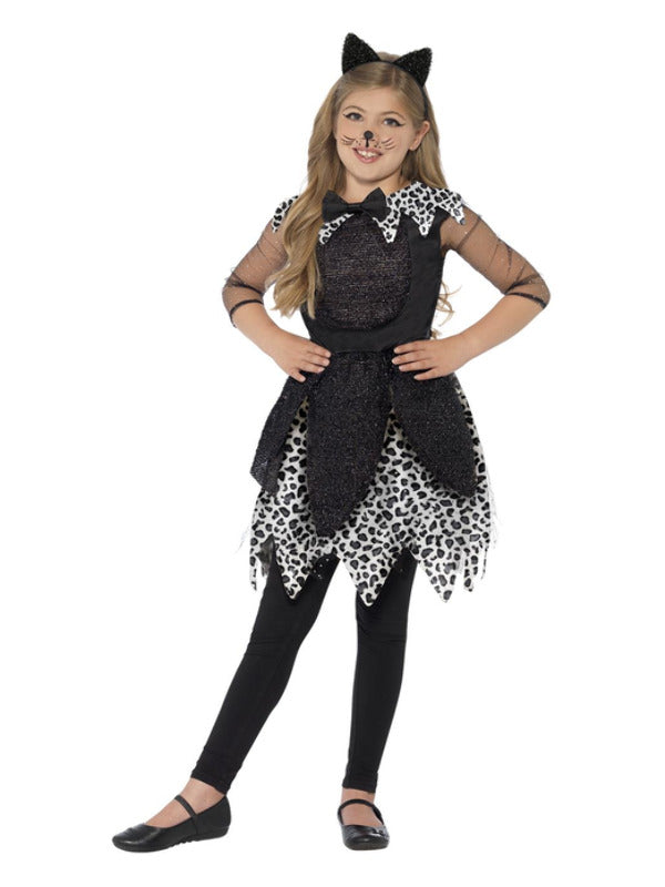 Deluxe Midnight Cat Costume, Black - 2