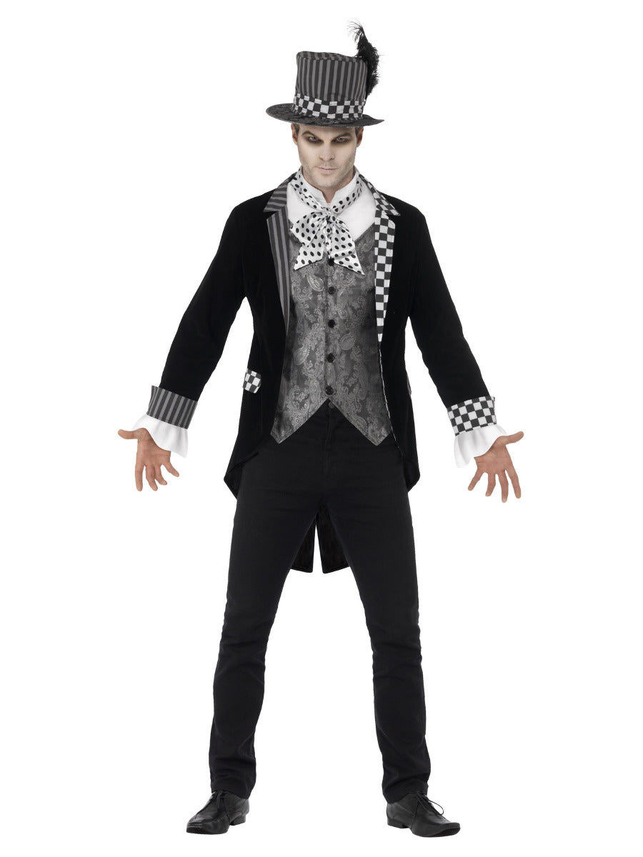 Deluxe Dark Hatter Costume, Black - 1