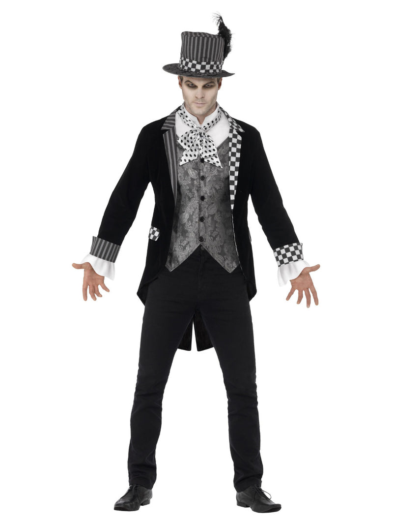 Deluxe Dark Hatter Costume, Black - 1