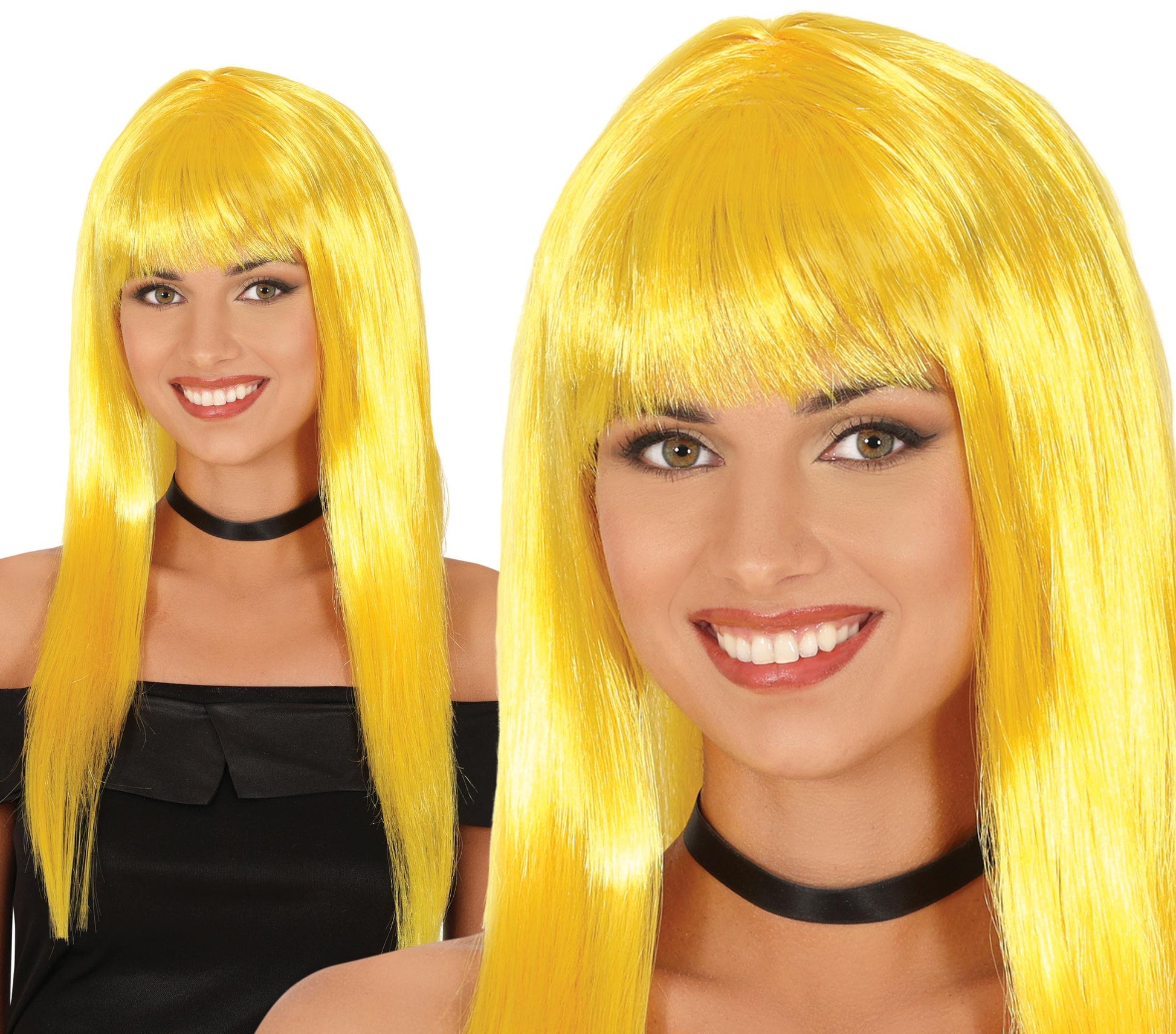LONG STRAIGHT WIG 120 GR IN BAG