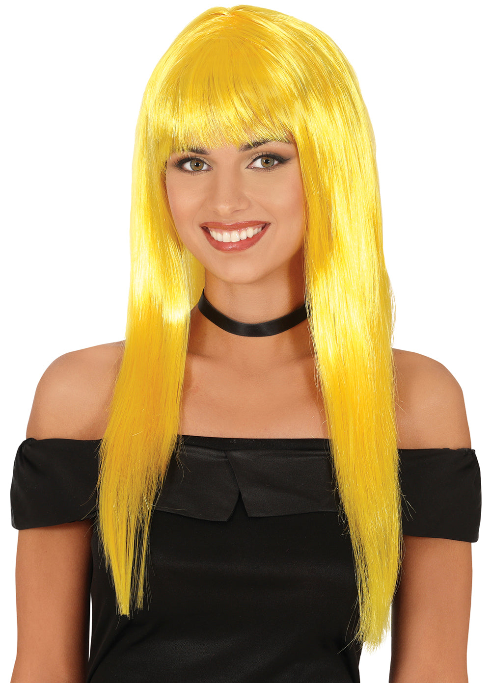 LONG STRAIGHT WIG 120 GR IN BAG