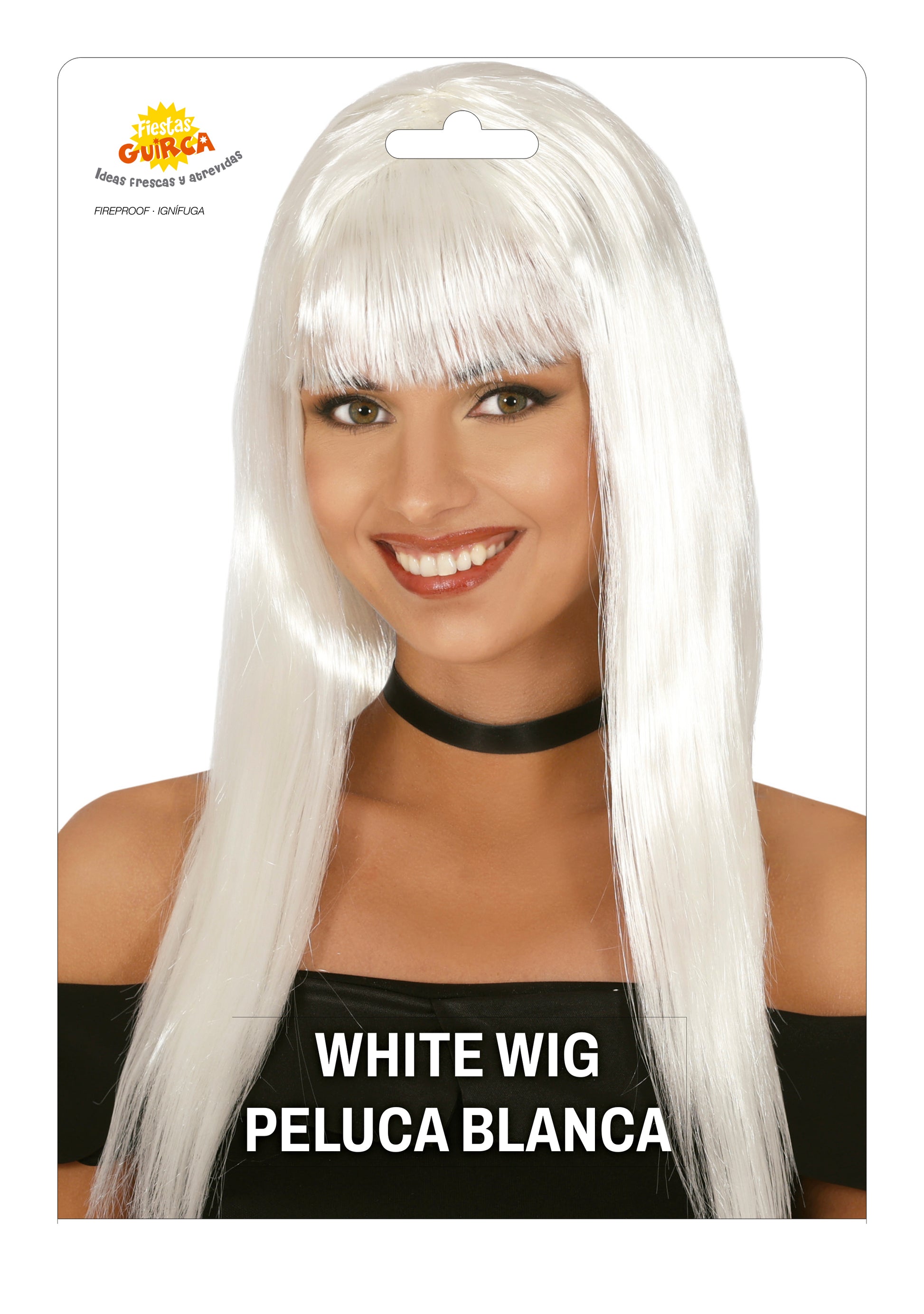 LONG STRAIGHT WIG 120 GR IN BAG