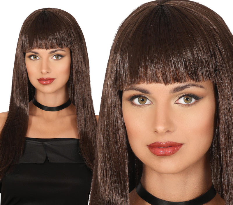 LONG STRAIGHT WIG 120 GR IN BAG