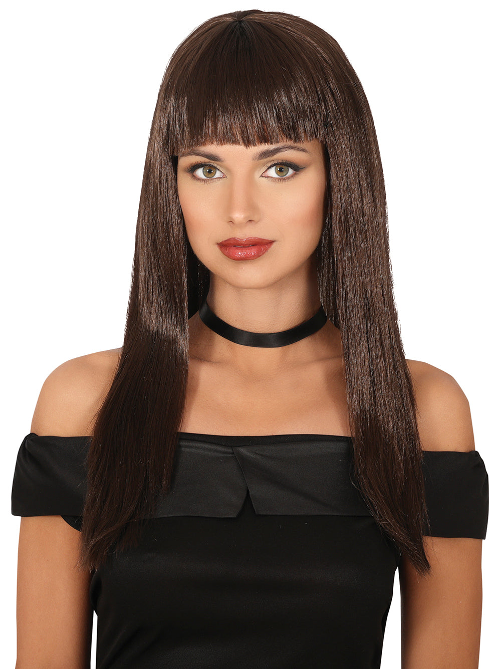 LONG STRAIGHT WIG 120 GR IN BAG