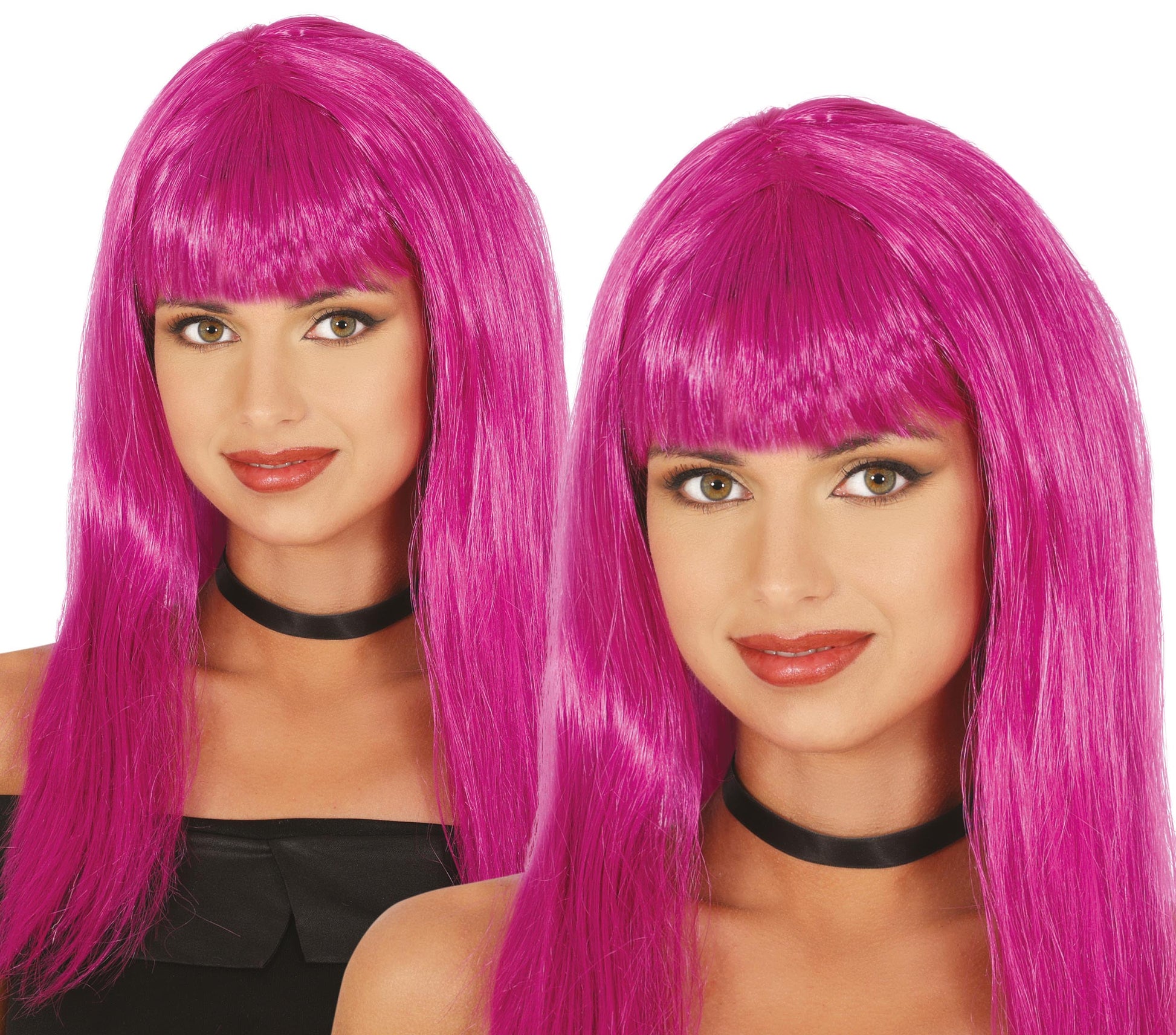 LONG STRAIGHT WIG 120 GR IN BAG