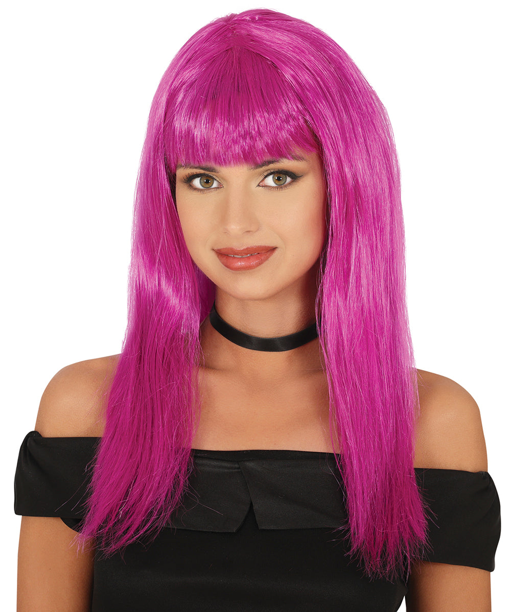 LONG STRAIGHT WIG 120 GR IN BAG