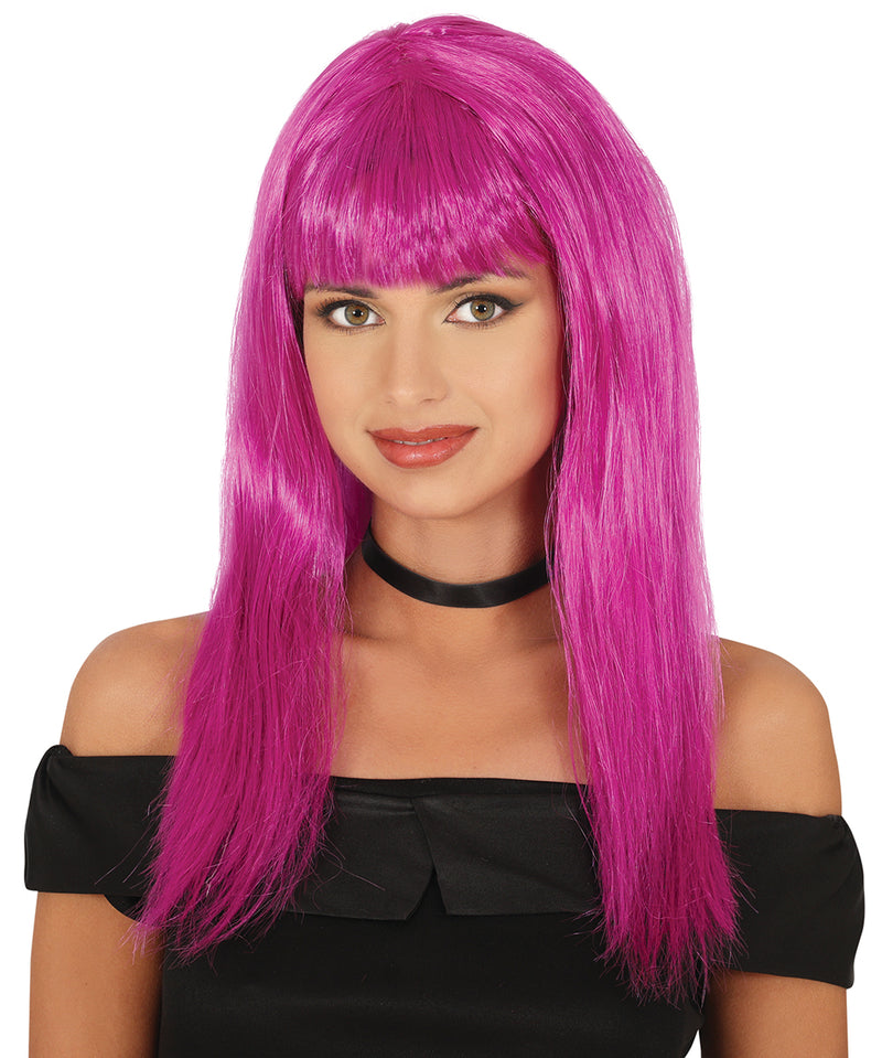 LONG STRAIGHT WIG 120 GR IN BAG