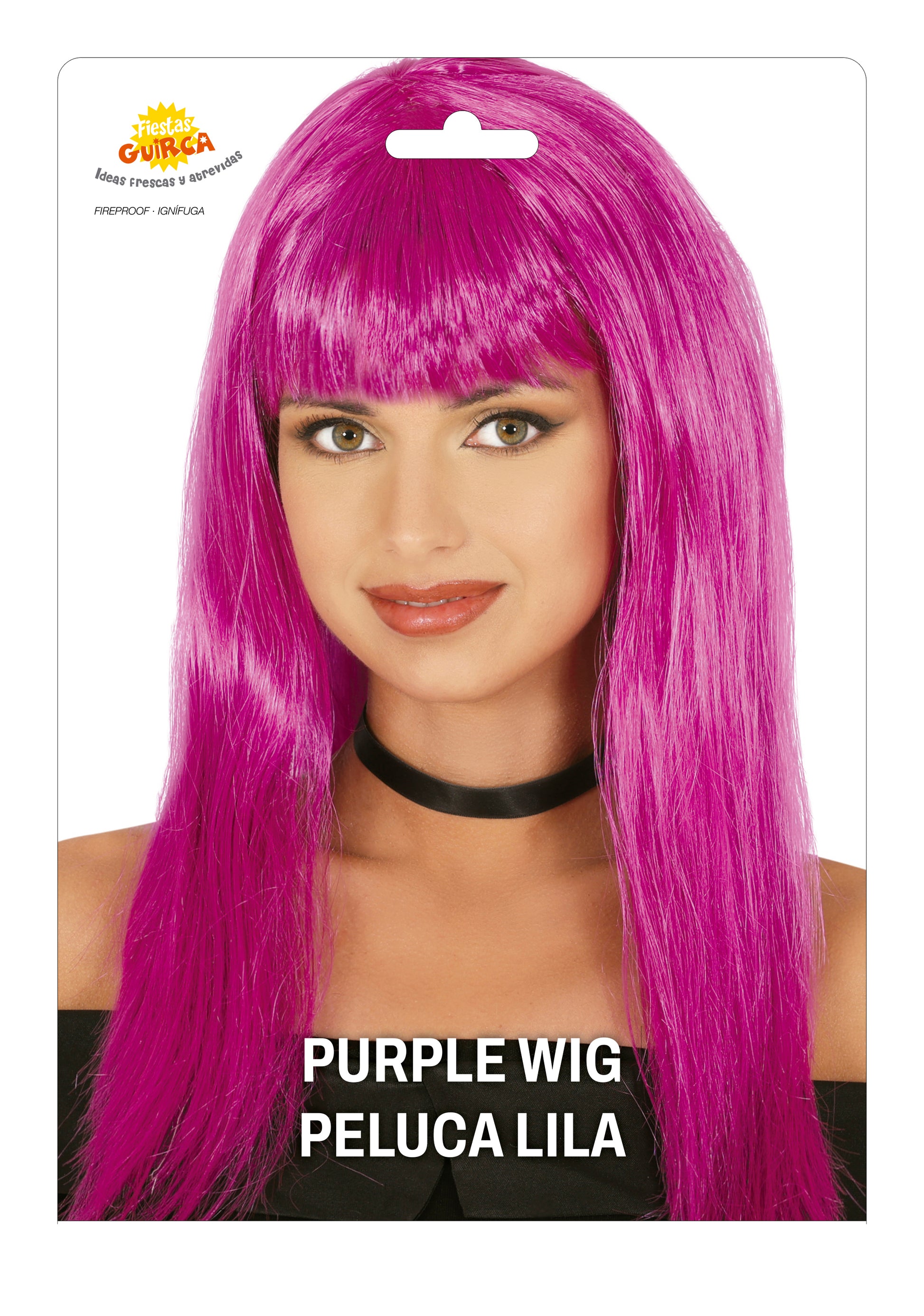 LONG STRAIGHT WIG 120 GR IN BAG