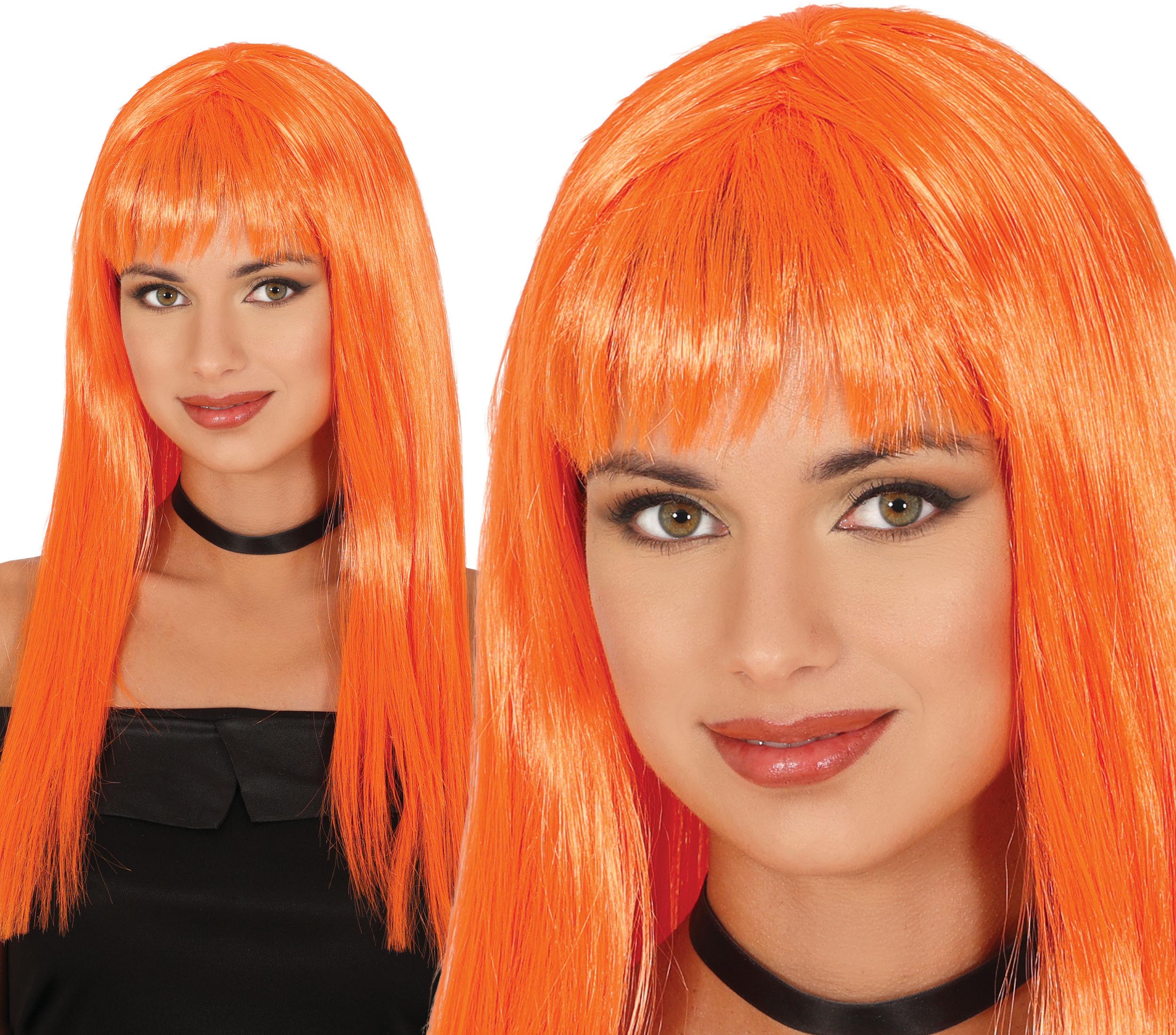 LONG STRAIGHT WIG 120 GR IN BAG