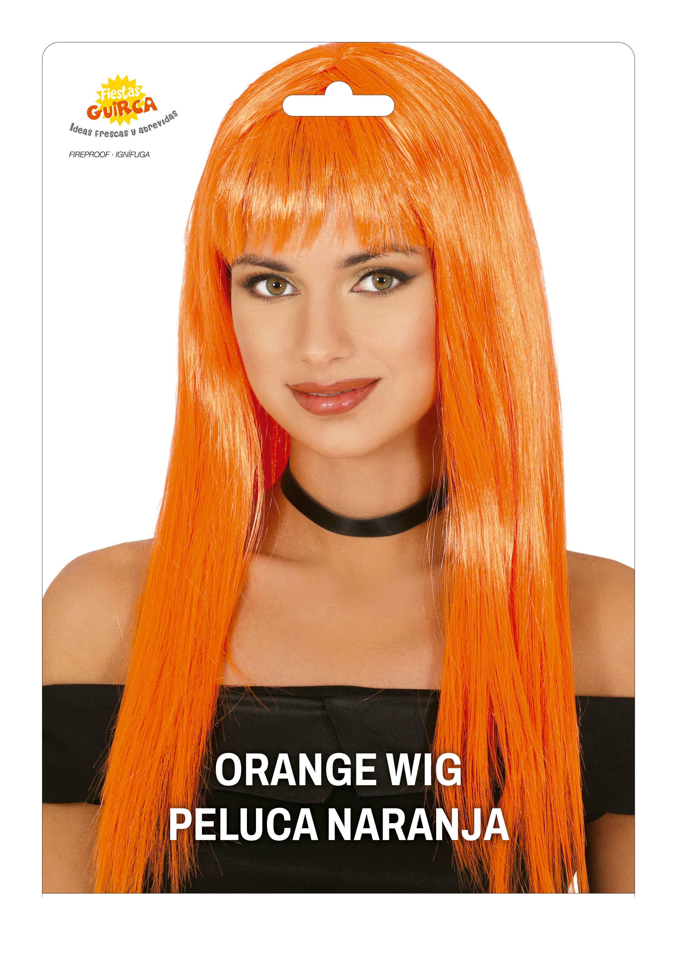LONG STRAIGHT WIG 120 GR IN BAG