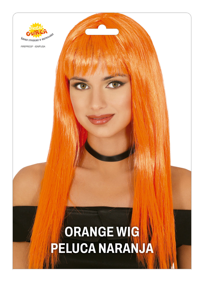 LONG STRAIGHT WIG 120 GR IN BAG