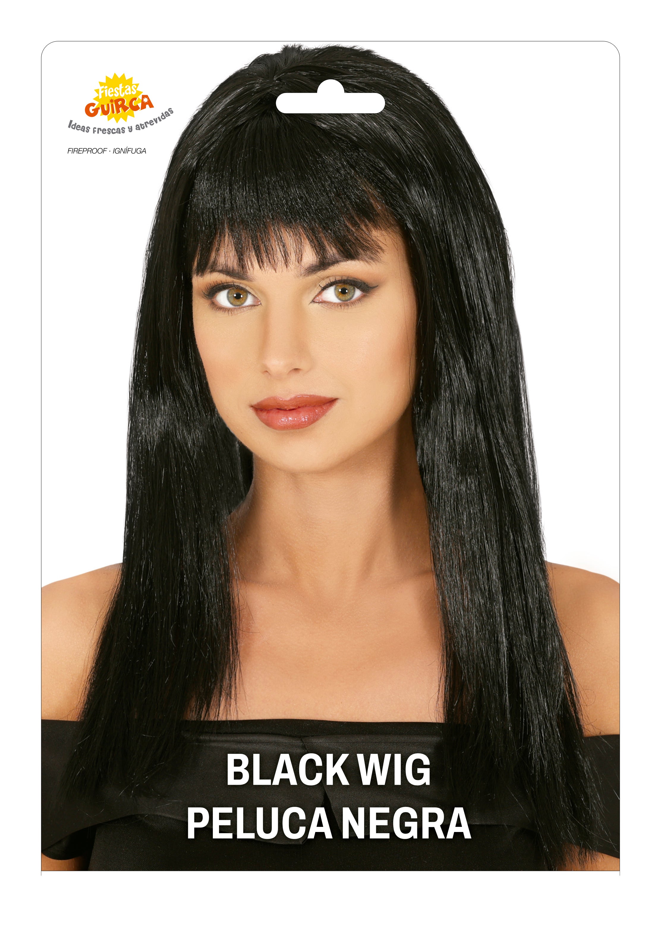 LONG STRAIGHT WIG 120 GR IN BAG
