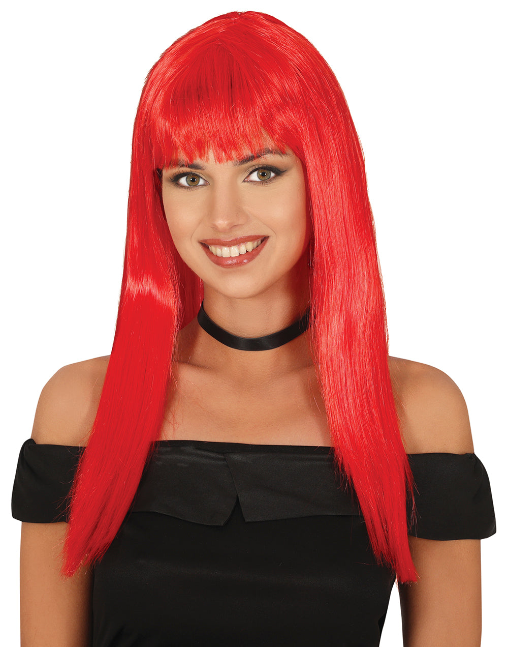 LONG STRAIGHT WIG 120 GR IN BAG