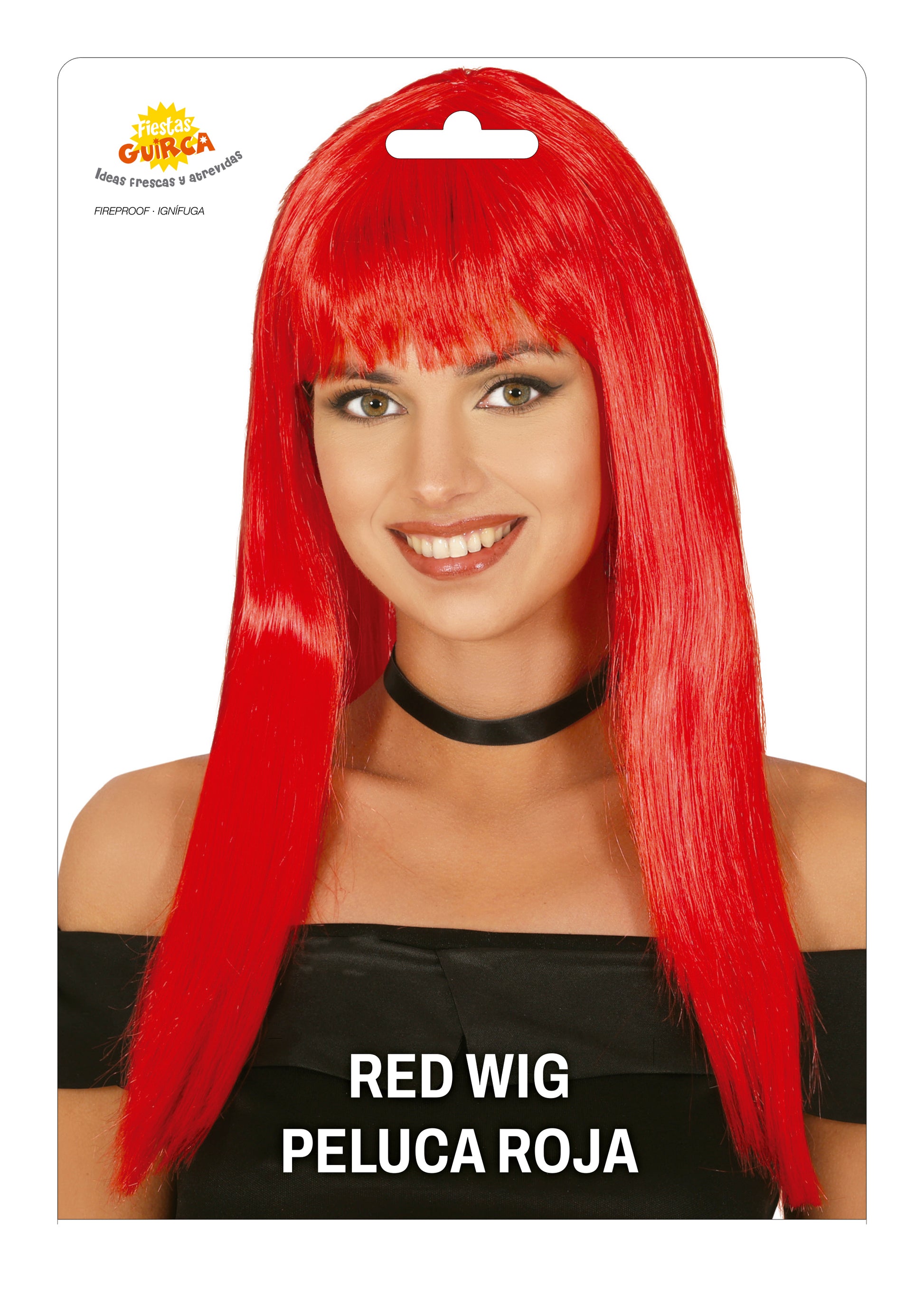 LONG STRAIGHT WIG 120 GR IN BAG
