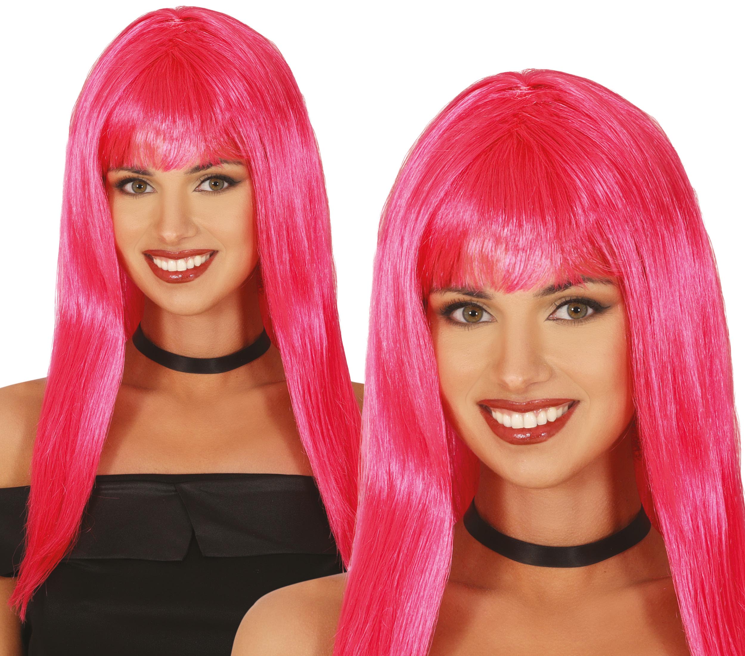 LONG STRAIGHT WIG 120 GR IN BAG