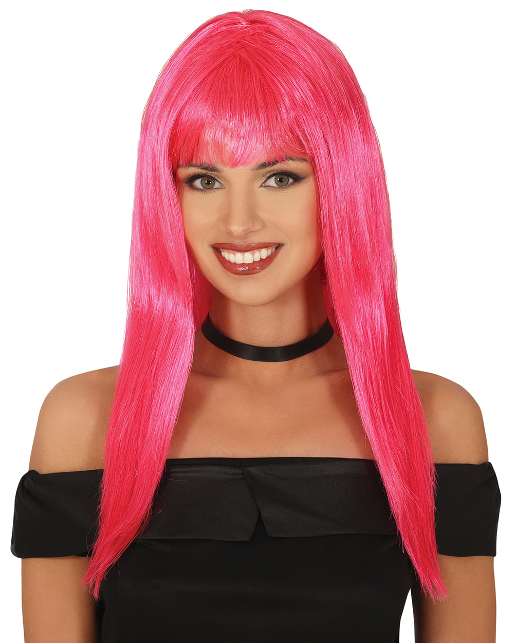LONG STRAIGHT WIG 120 GR IN BAG