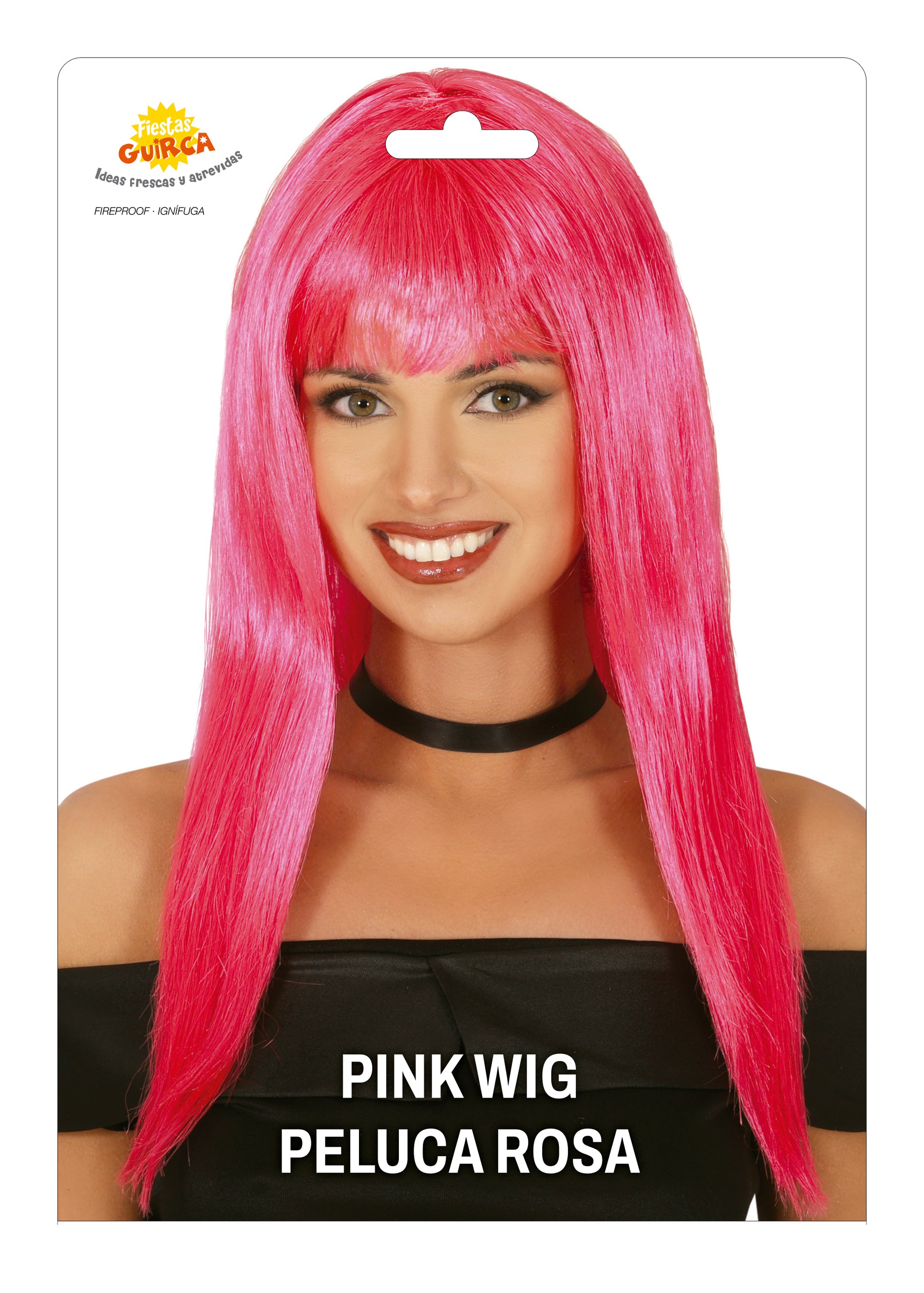 LONG STRAIGHT WIG 120 GR IN BAG