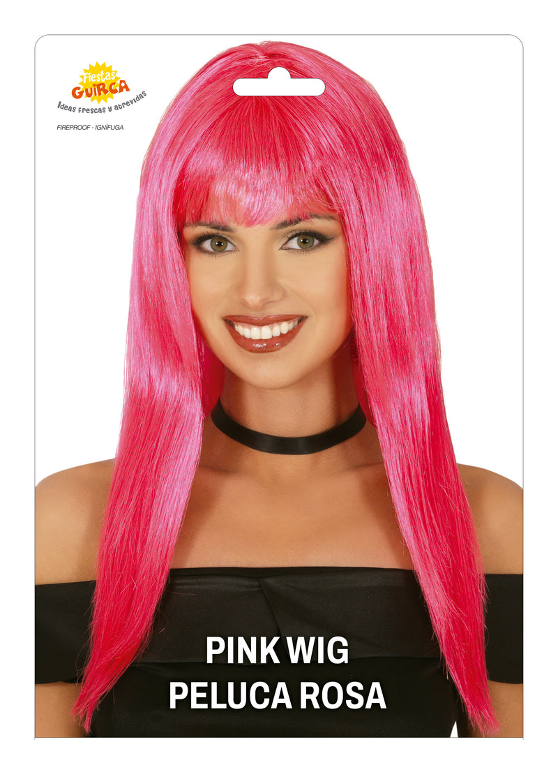 LONG STRAIGHT WIG 120 GR IN BAG