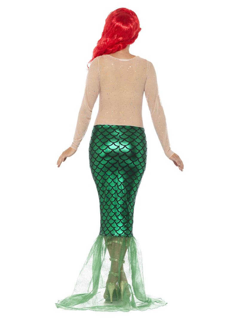 Deluxe Sexy Mermaid Costume, Green - 3