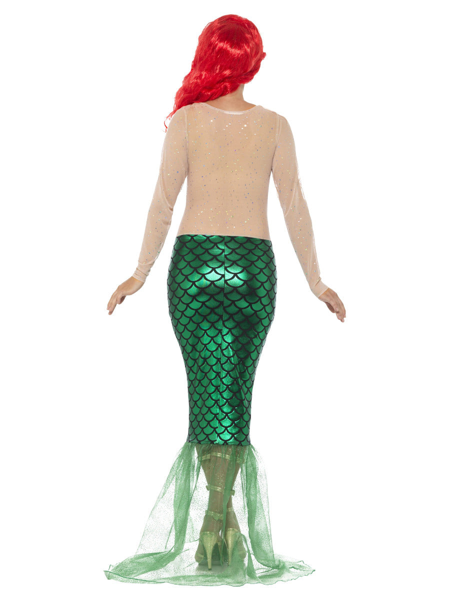 Deluxe Sexy Mermaid Costume, Green - 3