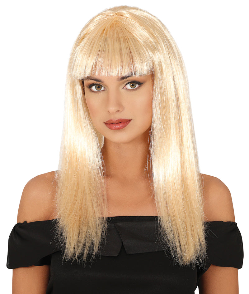 LONG STRAIGHT WIG 120 GR IN BAG