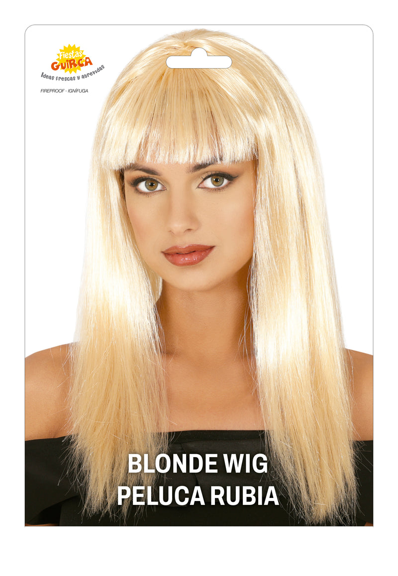 LONG STRAIGHT WIG 120 GR IN BAG