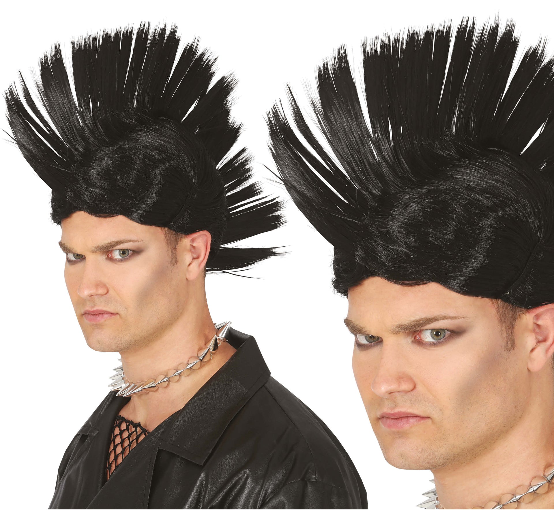 BLACK PUNK WIG (BOX CONTAINER)