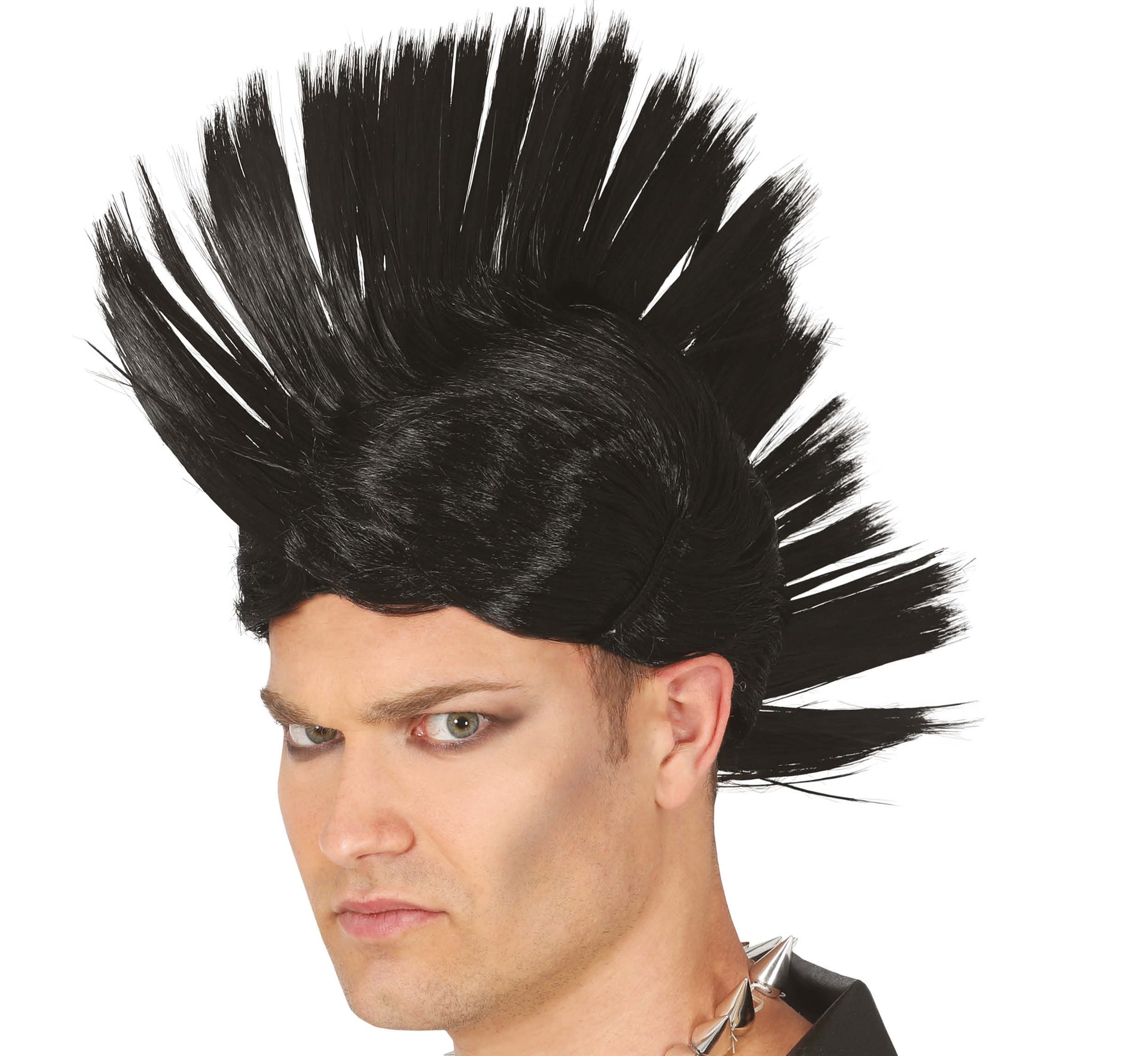 BLACK PUNK WIG (BOX CONTAINER)