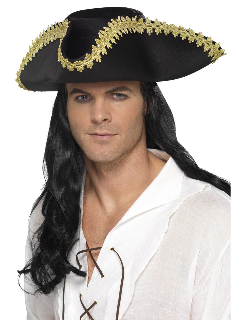 Pirate Hat, Black - 1
