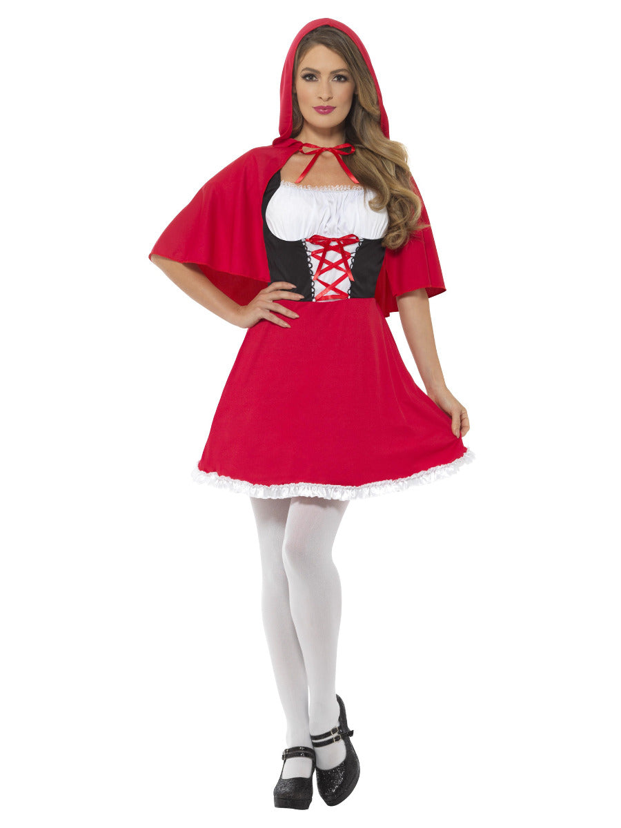 Red Riding Hood Costume, Red - 1