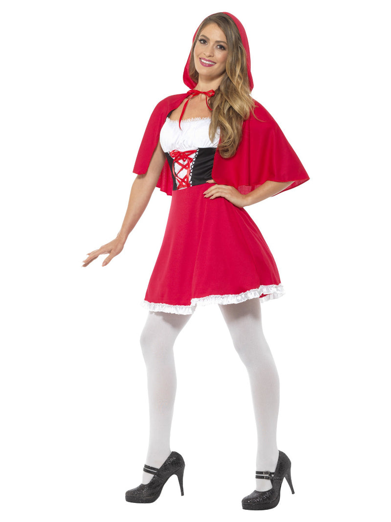 Red Riding Hood Costume, Red - 4