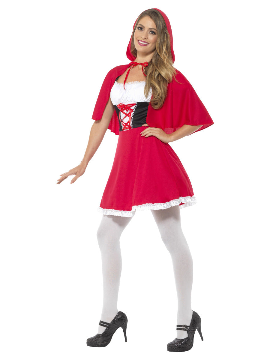 Red Riding Hood Costume, Red - 4