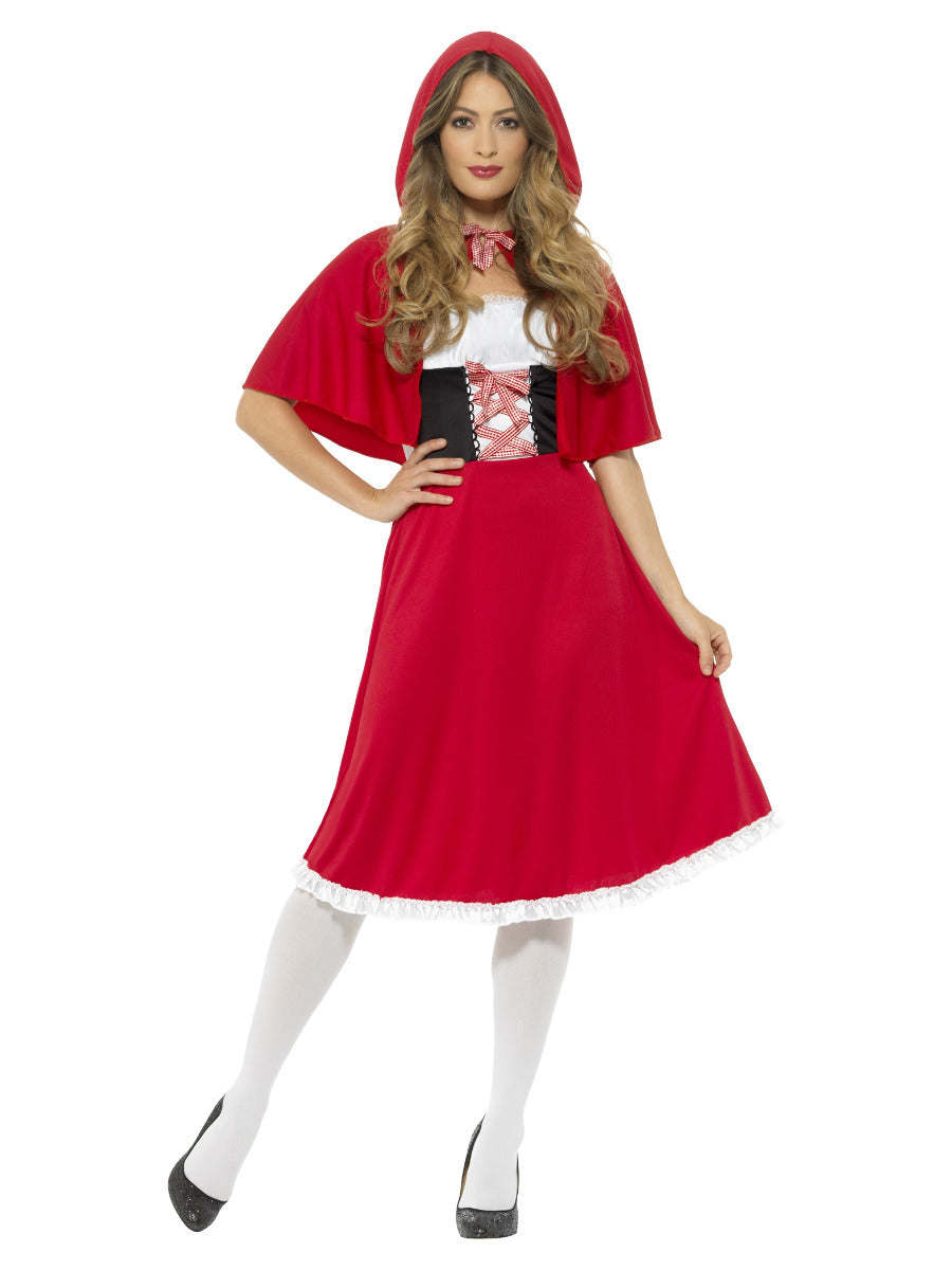 Red Riding Hood Costume, Red - 1
