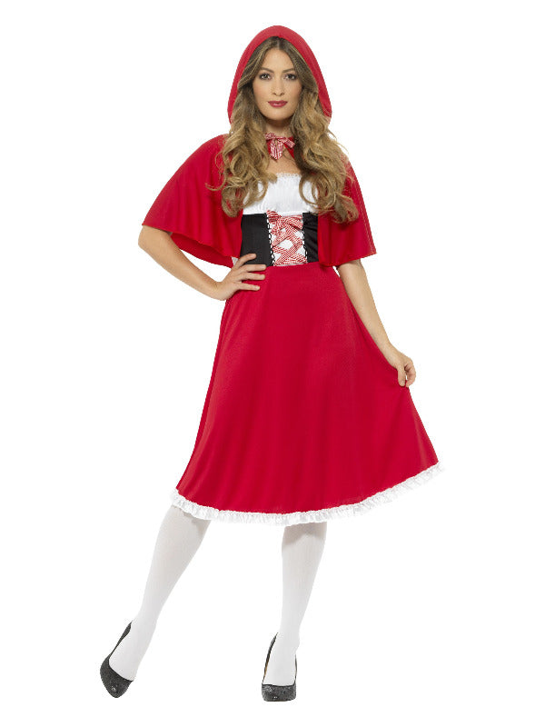 Red Riding Hood Costume, Red - 2