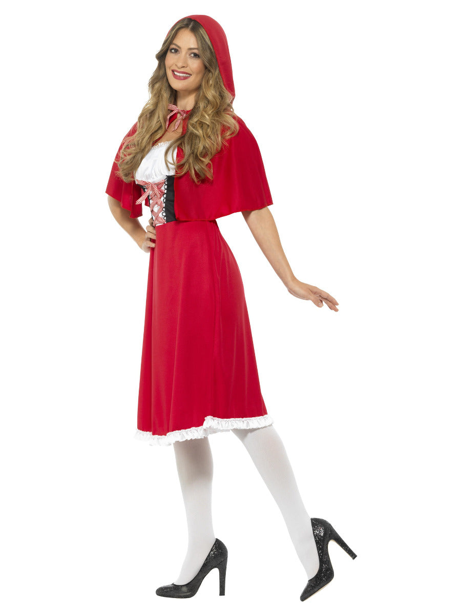 Red Riding Hood Costume, Red - 4