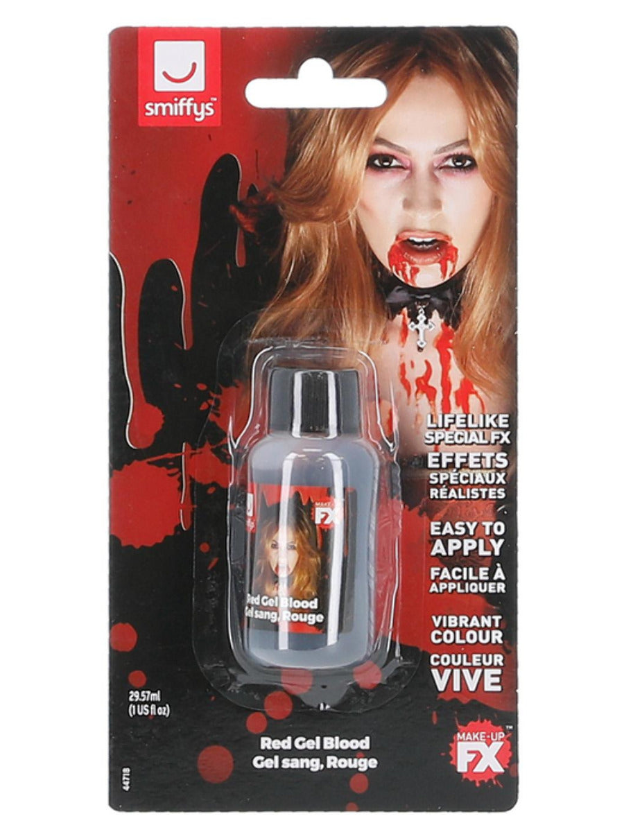 Smiffys Make-Up FX, Gel Blood, Red - 3