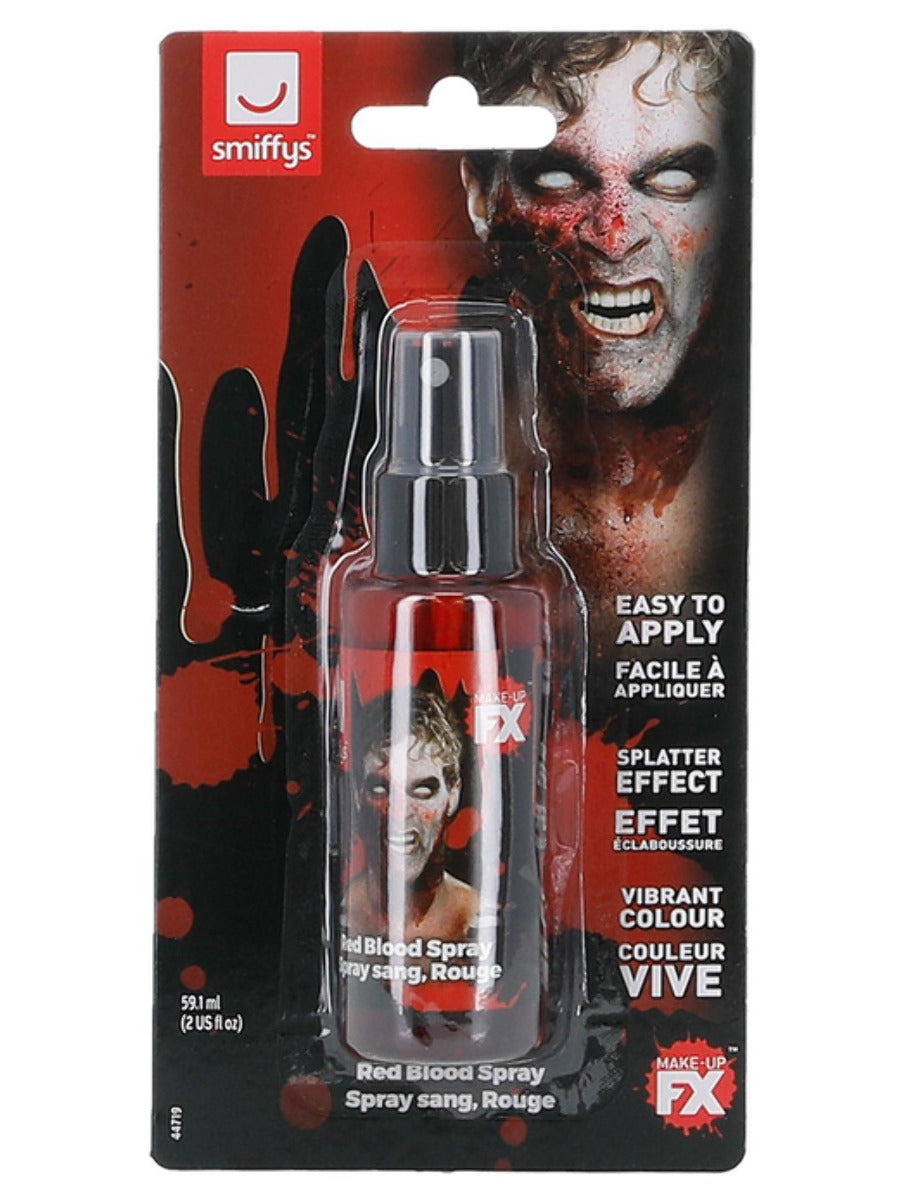 Smiffys Make-Up FX, Blood Spray, Red - 3