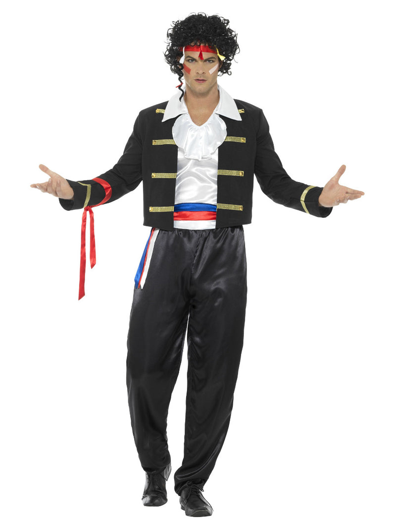 80s New Romantic Costume, Black - 1